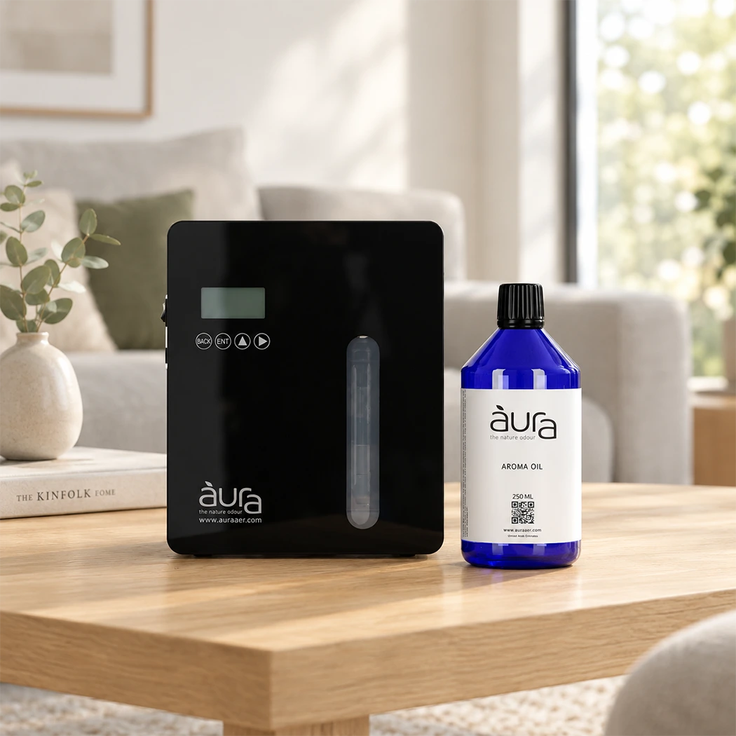Aura Air Diffuser + Free 250ml Aroma Oil