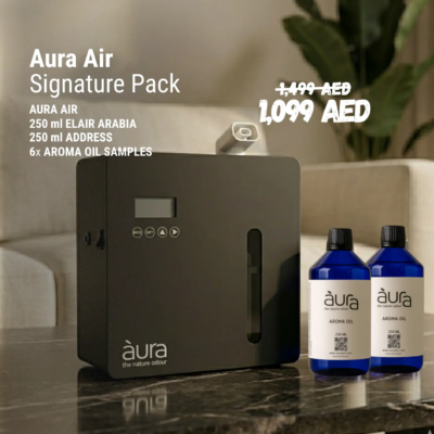 Aura Air Signature Pack — Diffuser + 2 Signature Oils 250ml